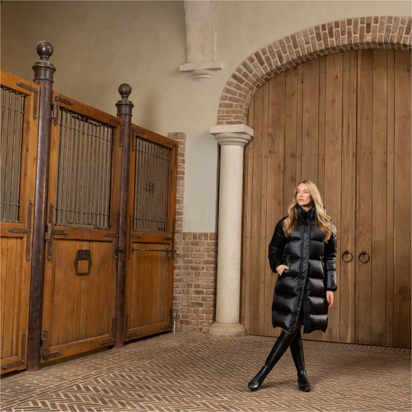 2025 Pikeur Womens Pikeur Quilted Coat 802501 145 290 - Black